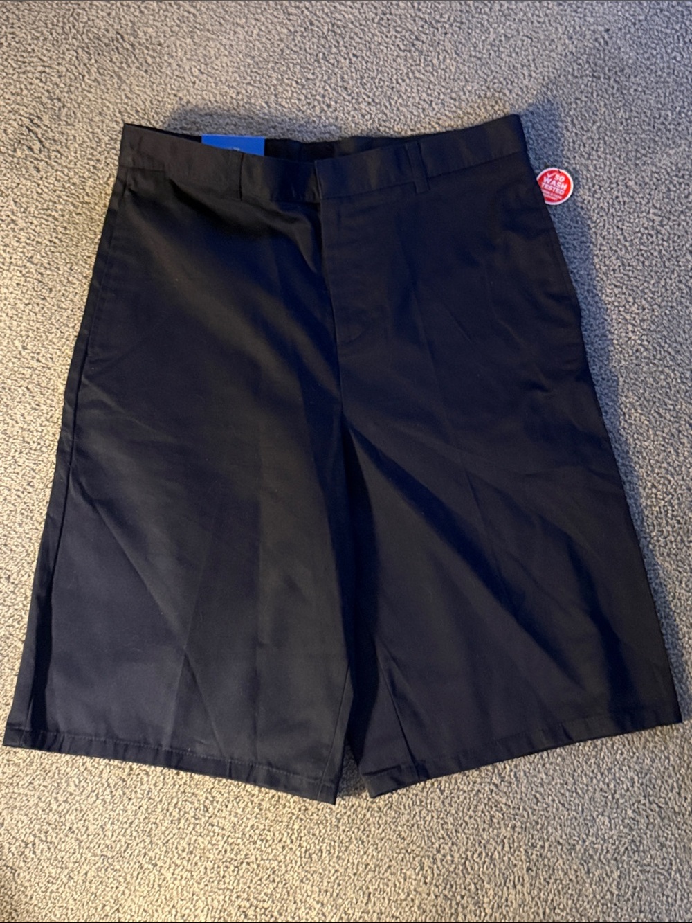 French Toast Boys Navy Flat-Front Shorts. Size 20 Husky.